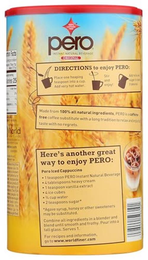 Pero Instant Beverage, 7 Ounce (Packaging may vary)