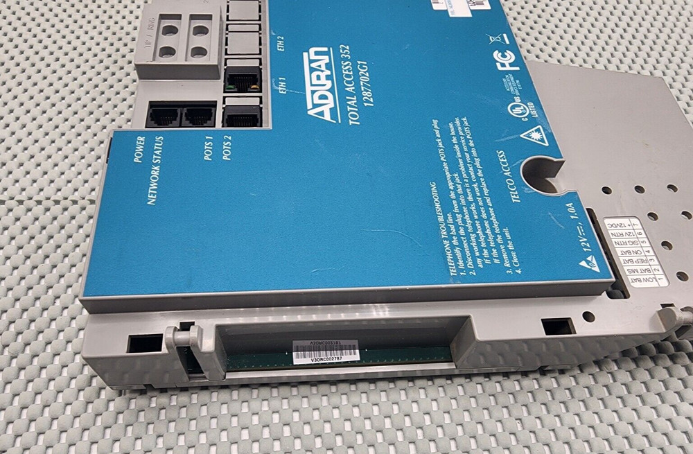 ADTRAN TOTAL ACCESS 352 1287702G1 GIGIBIT PASSIVE OPTICAL NETWORK