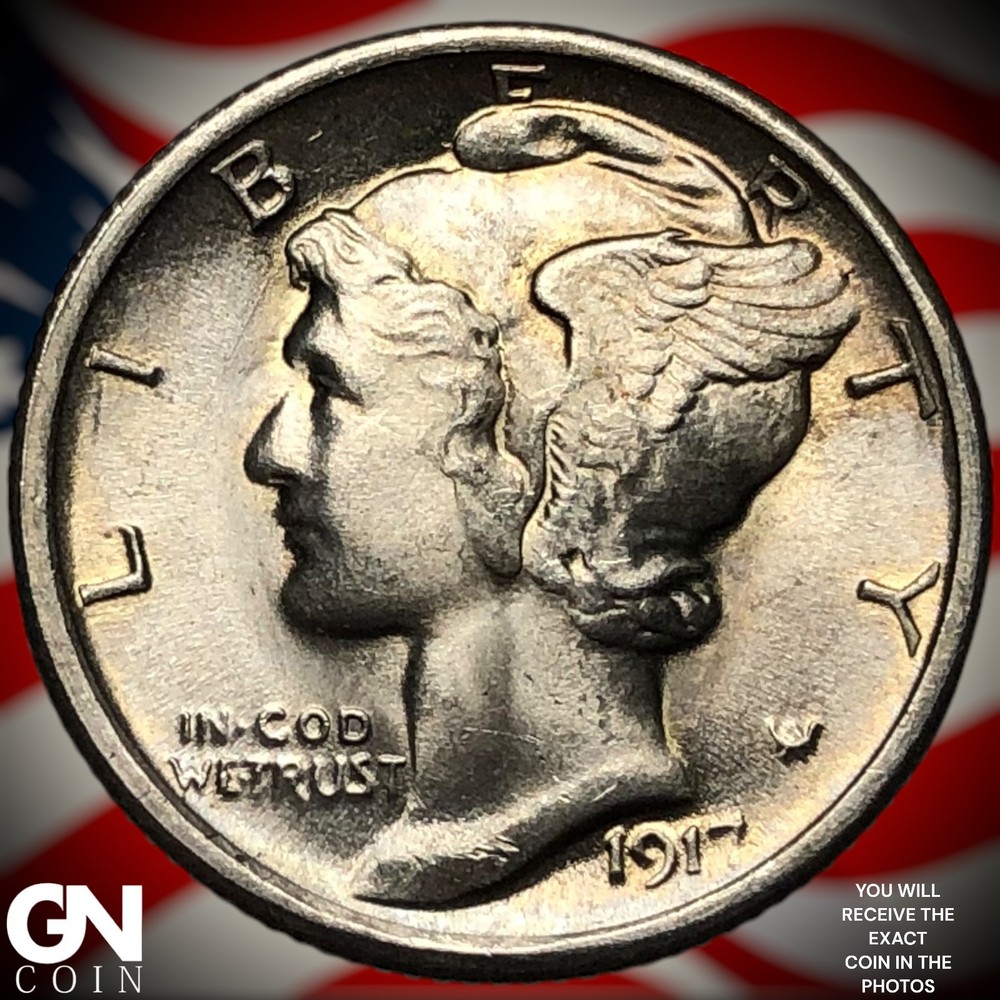 1917 P Mercury Dime Z0111