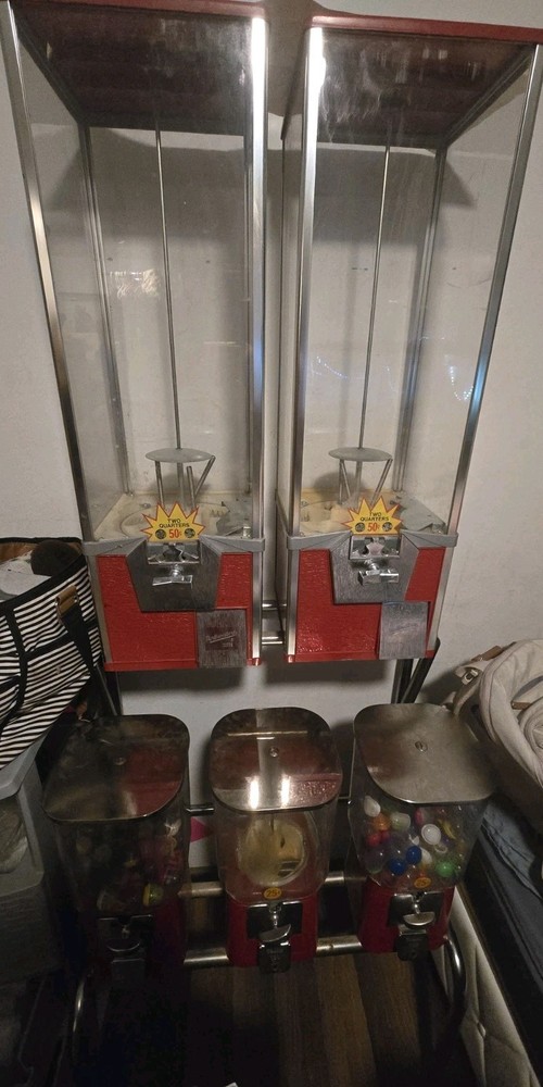 5 Unit Candy Or Toy Vending Machine