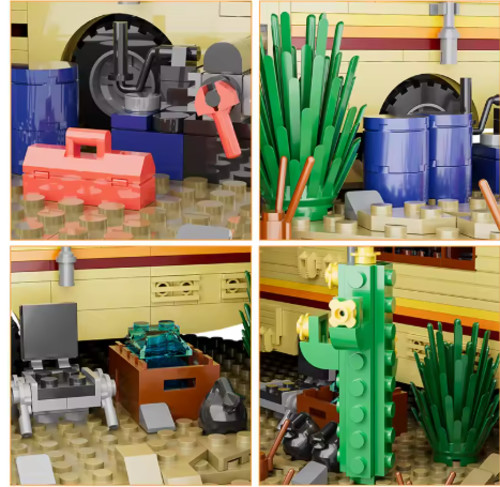 Building Bricks Breaking Bad RV – Not LEGO Official
