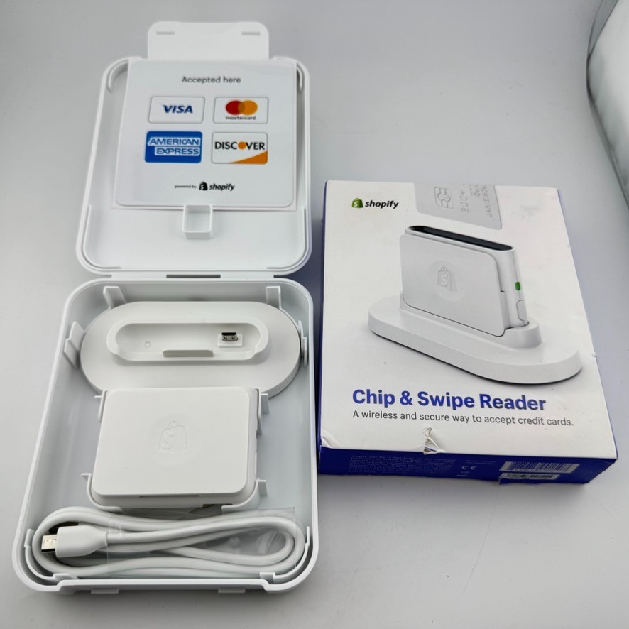 Shopify Chip & Swipe Reader Model S1701 New Open Box