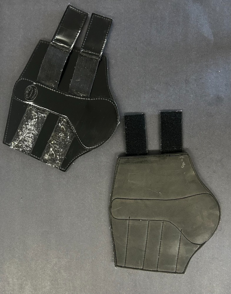 Black Dover Saddlery Neoprene Lined Brushing Boot Size Medium