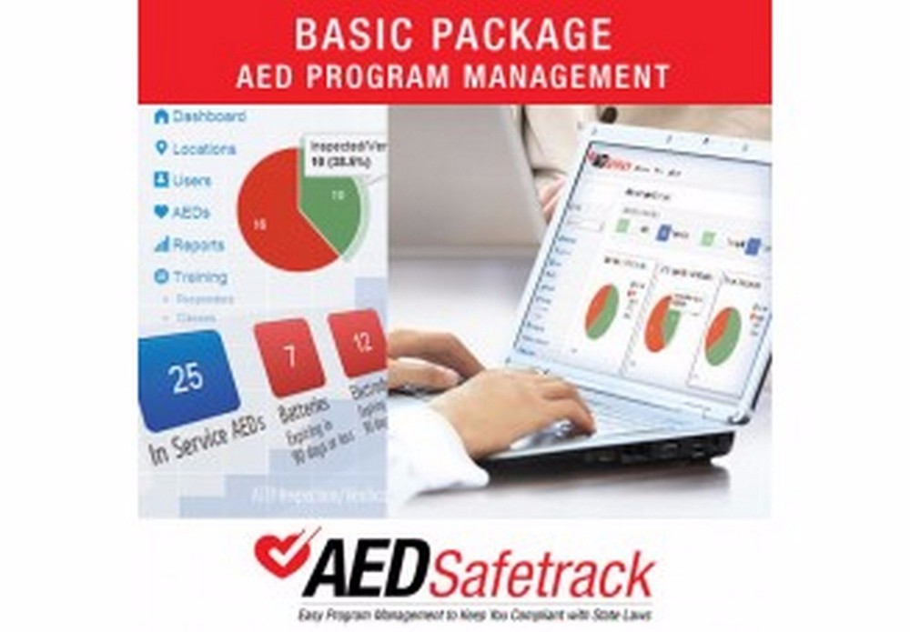 AED Program Management Complete- Medical Direction and AED Tracking Tool- 5 year