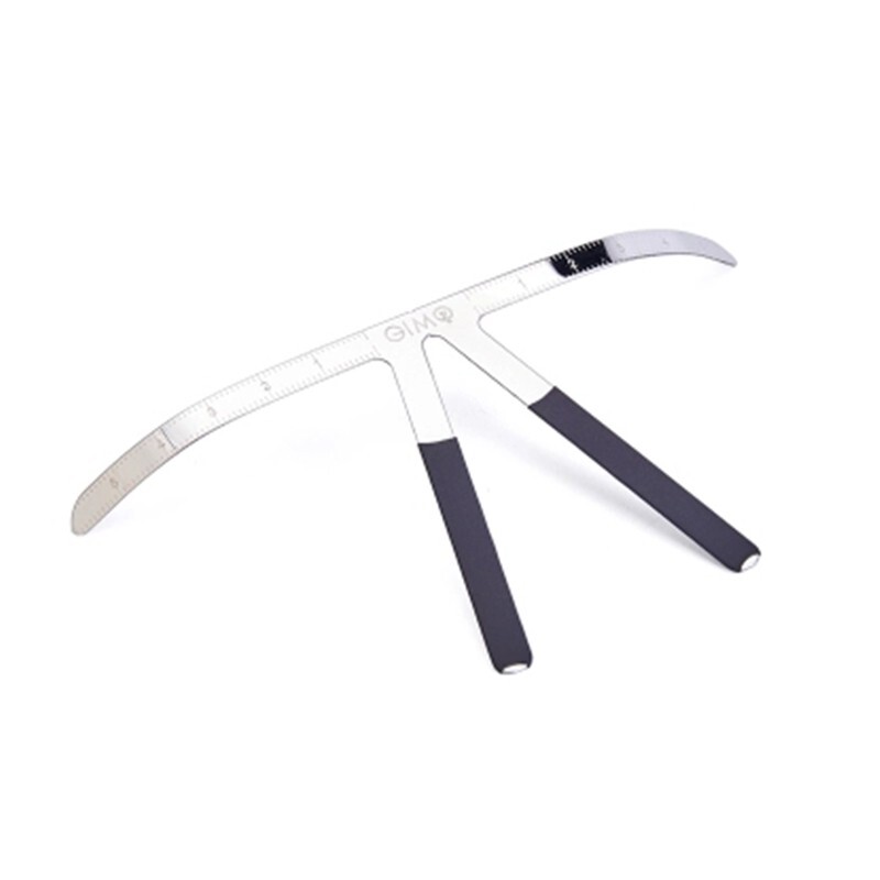 Metal Ruler Mesurement for Permanent Makeup Microblading Tattoo Eyebrow Rule