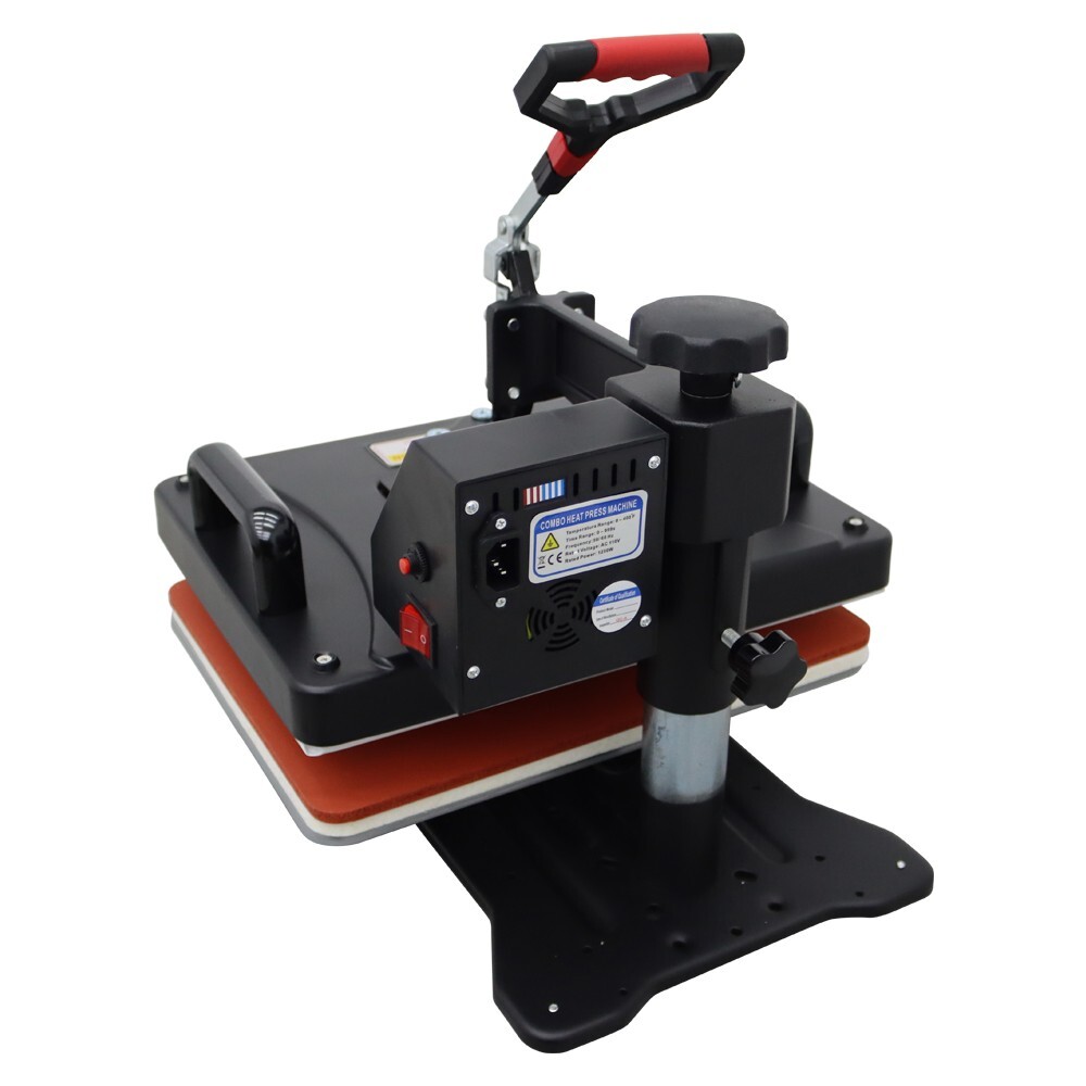 6 in 1 Heat Press Machine 110V Multi-function Transfer Sublimation Mug Hat Plate