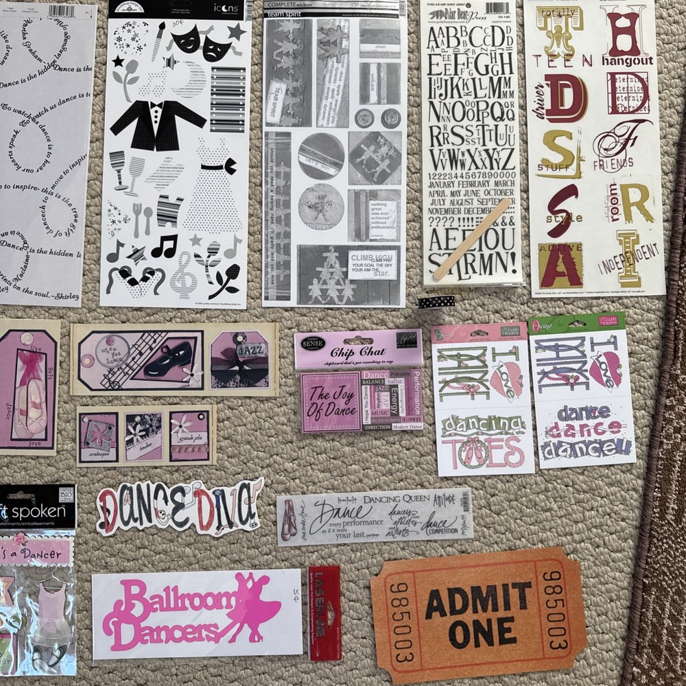 Dance/Cheerleading Embellishments Kit