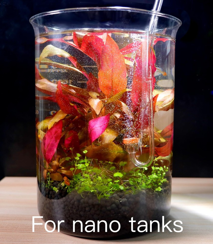 Clscea CO2 Diffuser for Aquarium Plant Mini Atomizer, U-Shaped, S