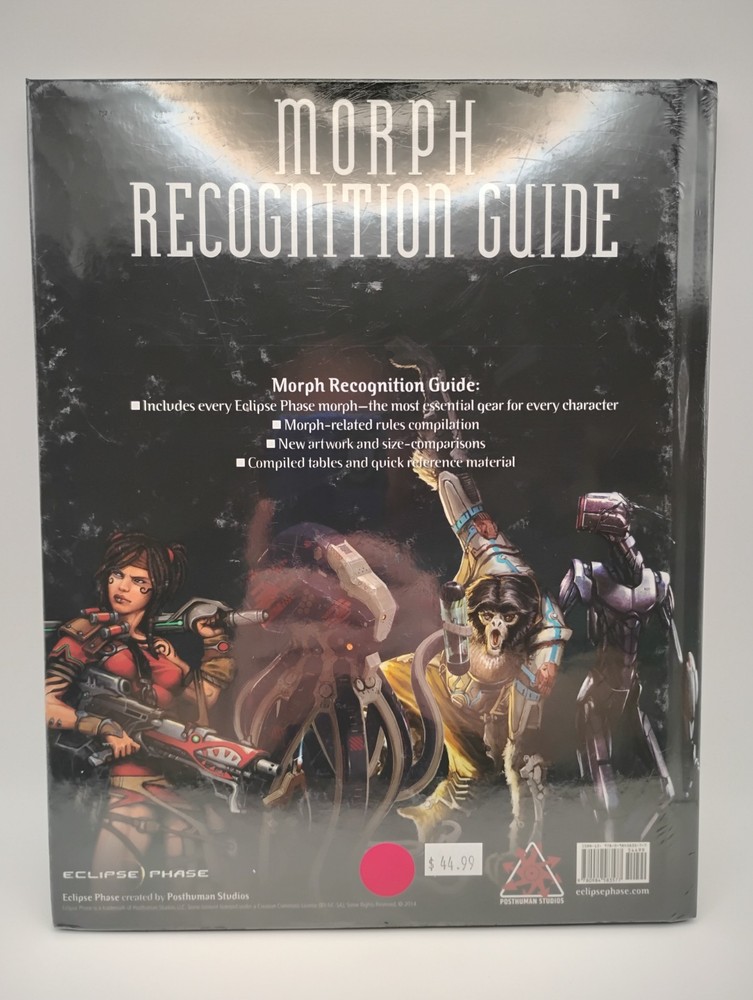 Eclipse Phase - Morph Recognition Guide *Sealed* *NEW*