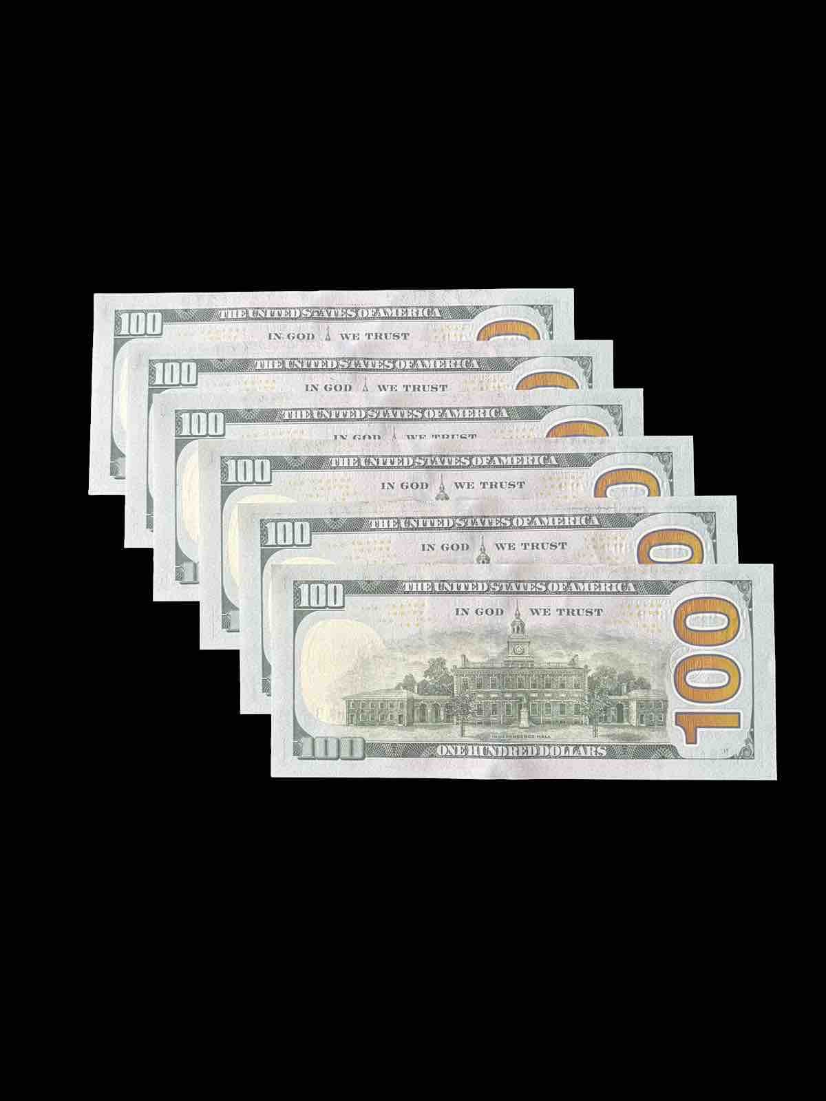 $100 Bill (One Hundred Dollar Bill) – Lightly Circulated 2021 US Currency