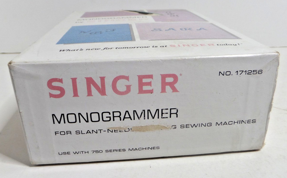 Singer Monogramer No. 171256 vintage
