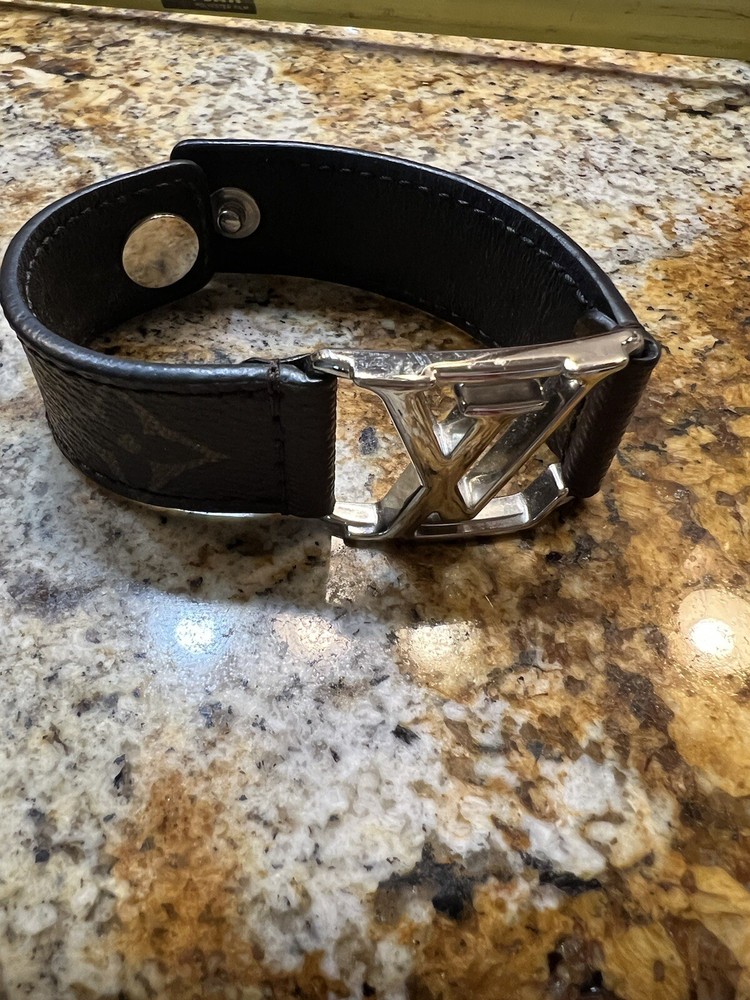 lv bracelet Monogram Brown