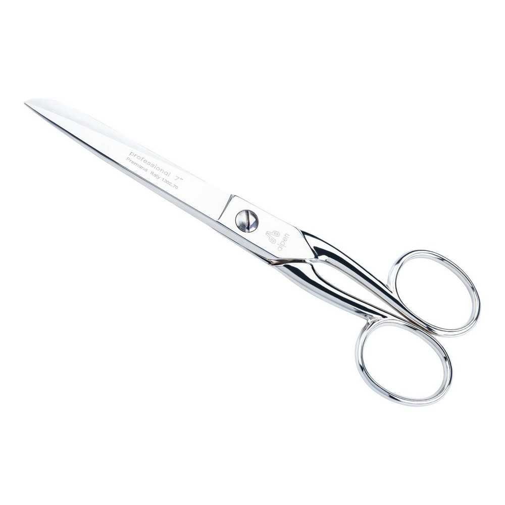 ALPEN PROFESSIONAL HOUSEHOLD TAYLOR SCISSORS / ONE ROUNDED ONE SHARP TIPS 7"