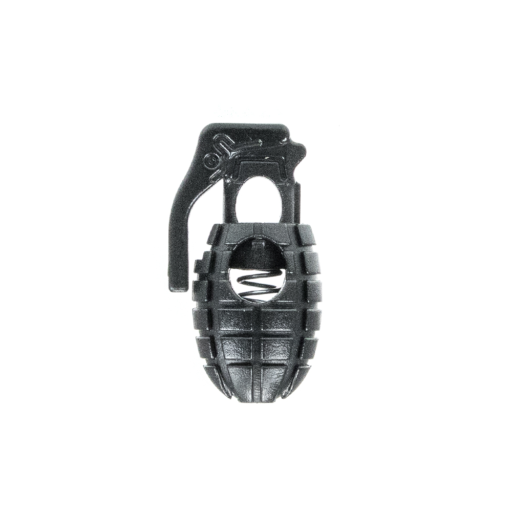 Plastic Grenade Cord Lock Stopper - Multiple Colors