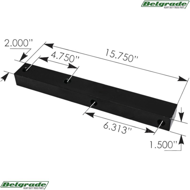 MPB75515 Crosstie Support Bracket Peterbilt 0152515