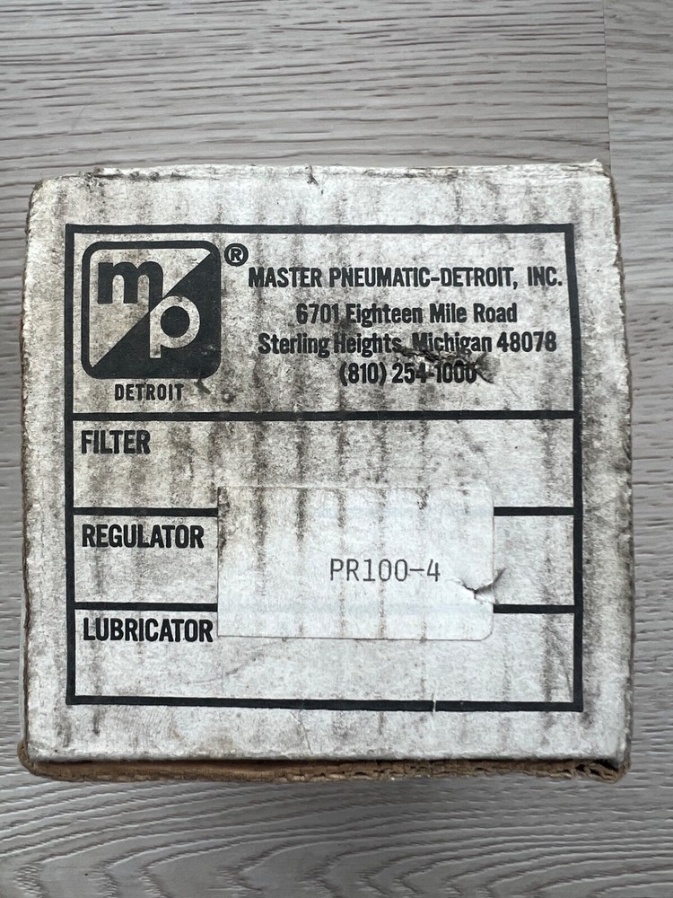 Master Pneumatic PR 100-4 Max inlet 300 PSI