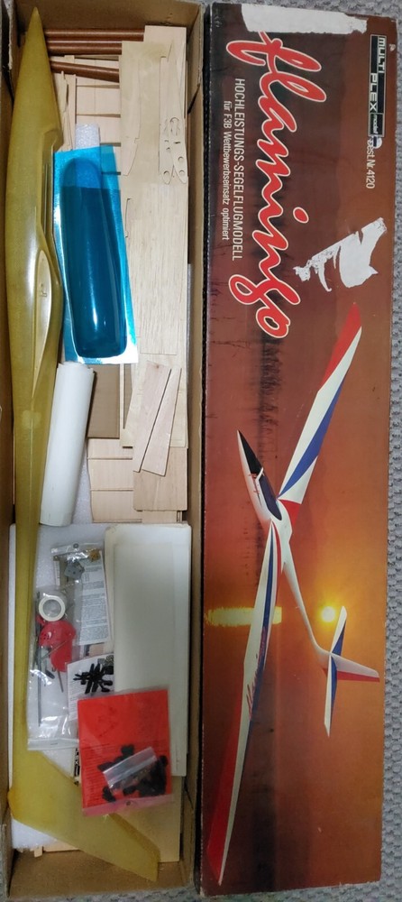 Rc Glider Multiplex Flamigo Sailplane