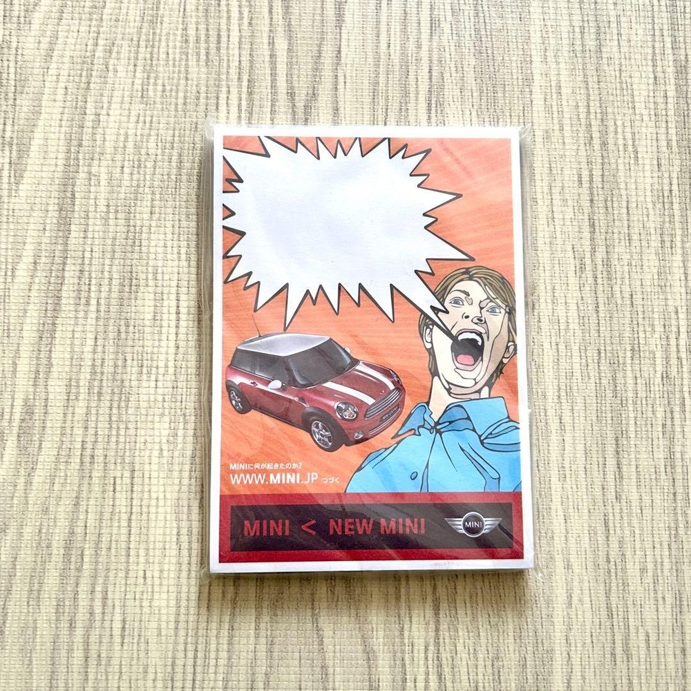 Novelty Bmw Mini R56 Memo Pad Cooper