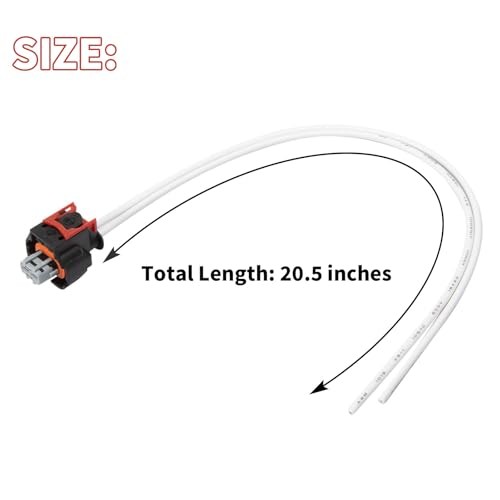 2Pack PT3739 Injector Pigtail Connector Multi-Purpose Pigtail Kit for 2 Pack