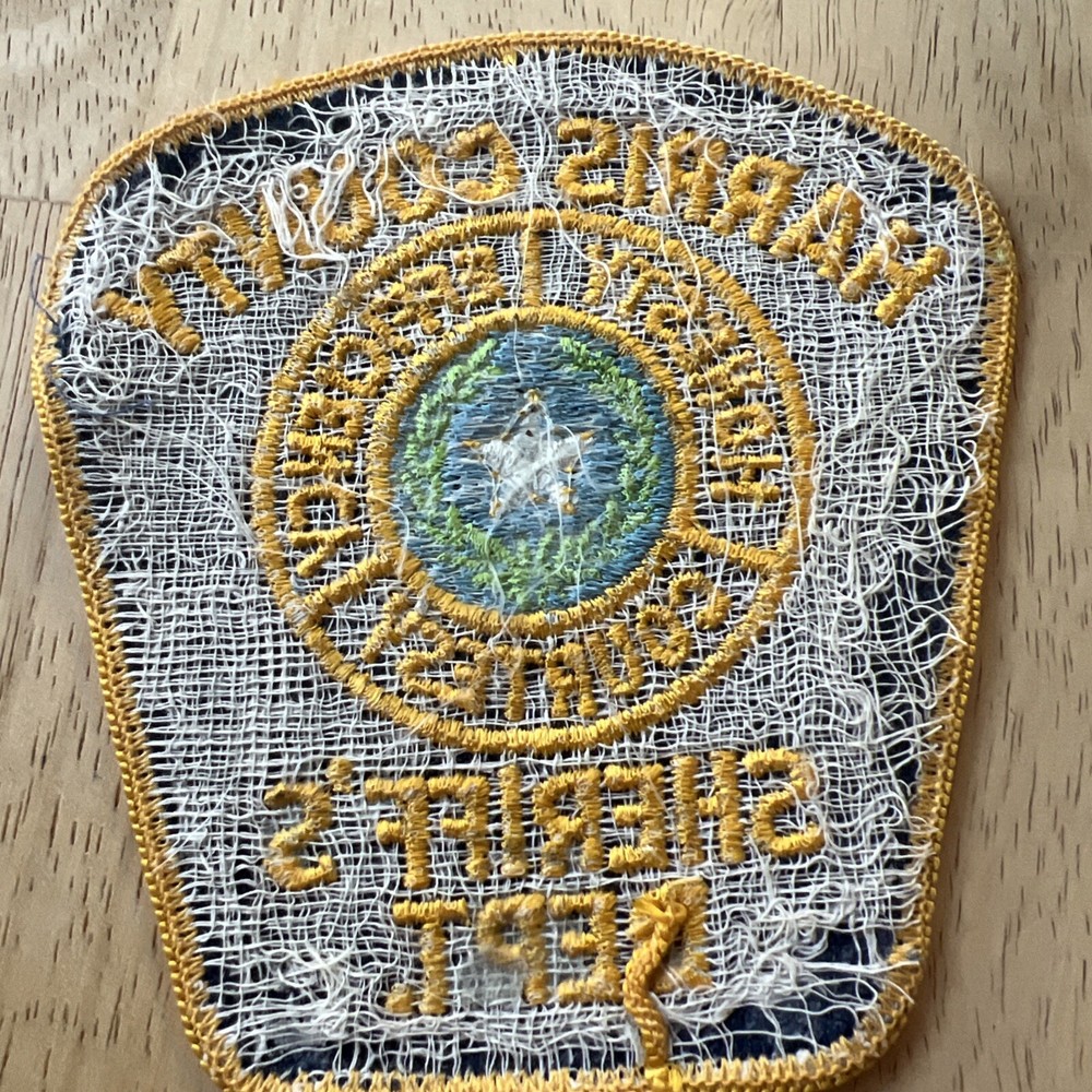 Harris County Texas sheriff’s Dept. Honesty Efficiency Courtesy Patch