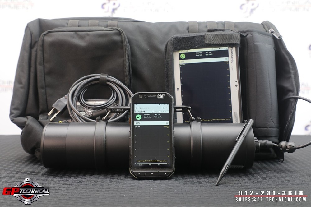 Bertin Environics RanidPro200 Radionuclide Identifier Backpack & Source Location