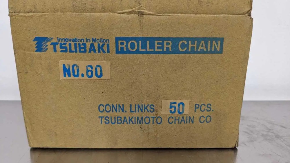 50 Pack Tsubaki RS60-1 Roller Chain Connection Link