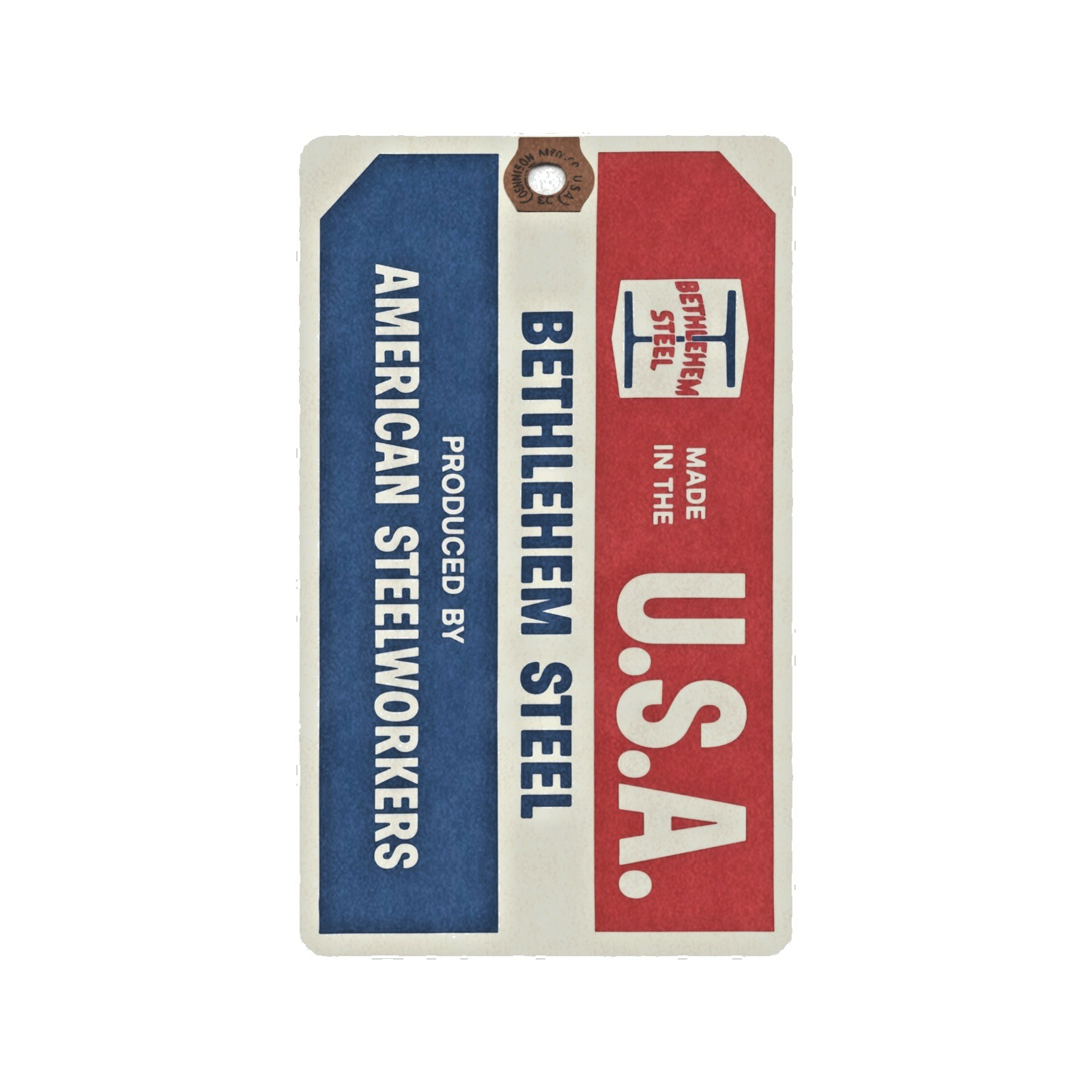 Bethlehem Steel Vintage Doormat Rug In / Out Decor