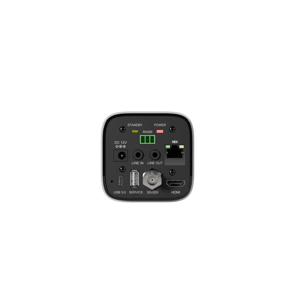 PTZOptics Studio 4K Camera with 12x Optical Zoom (White)