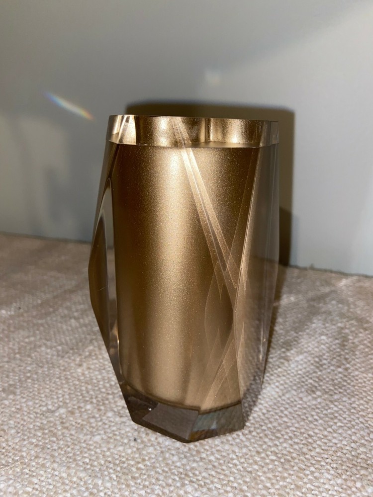 Taymor Ice Gold Toothbrush Holder