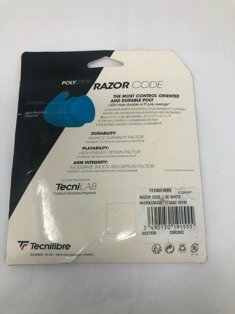Tecnifibre Razor Code 16/1.30 Thermocore