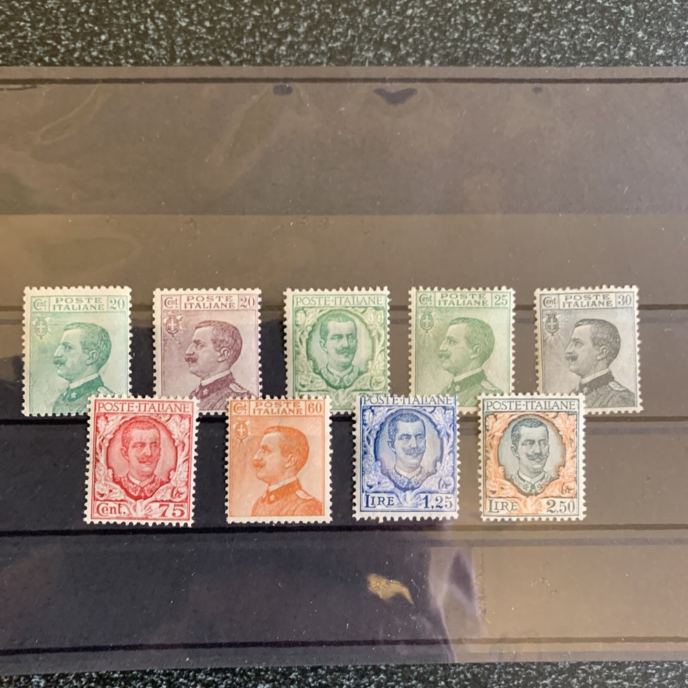 Italy 1925 Victor Emmanuel Set Mint Hinged