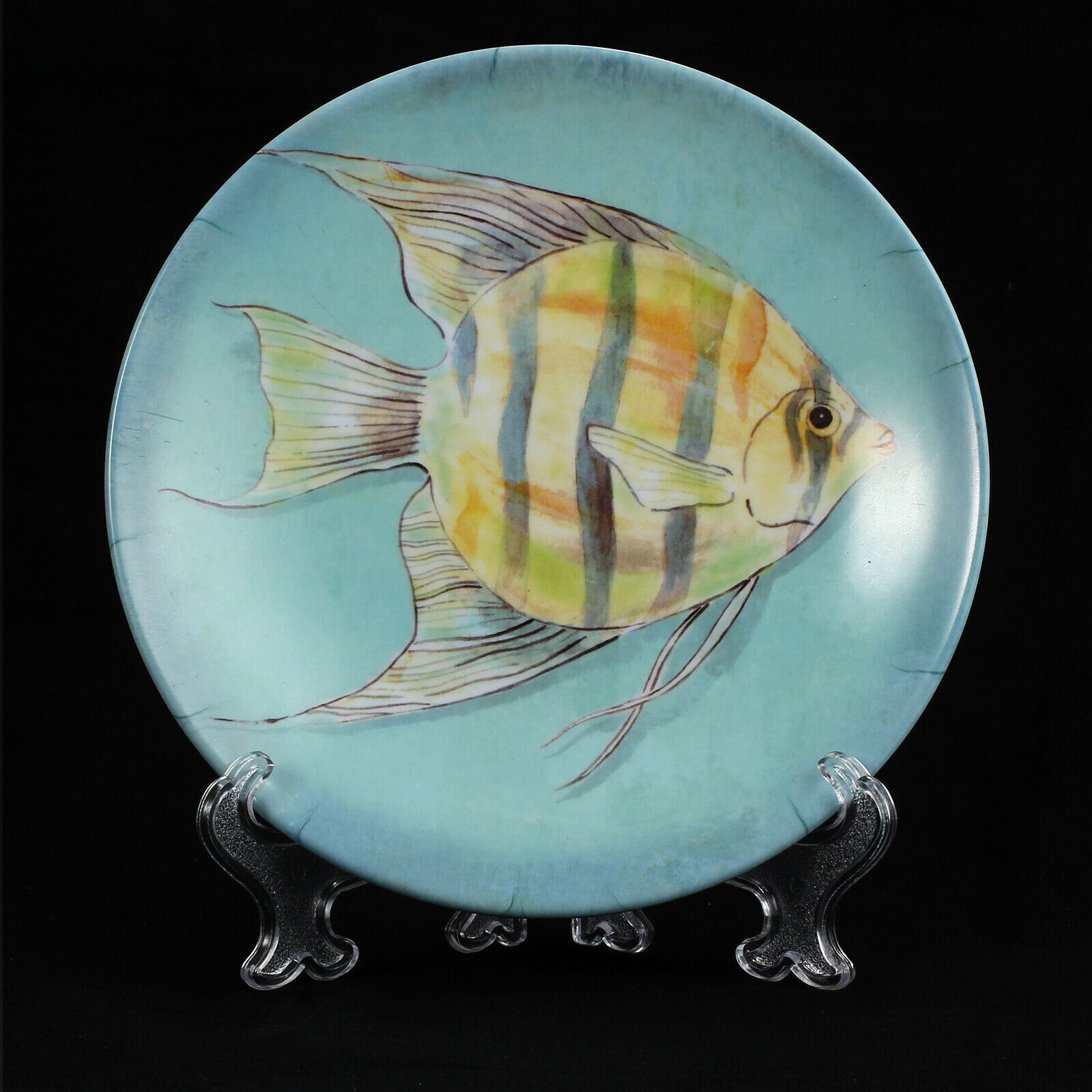 12Pcs 5" Tall Plastic Easel Display Stand Plate Holders For Photo Dish Art New