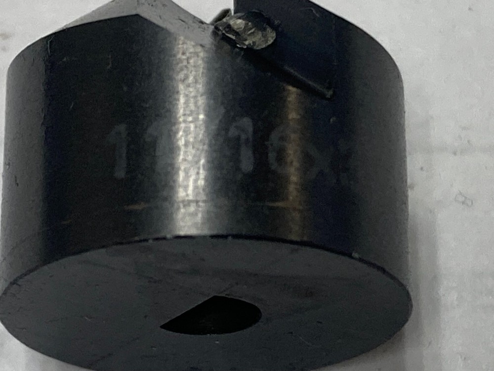 11/16" x 3/16", Solid Carbide Reverse Countersink, 3-FLute, 48249, 100°