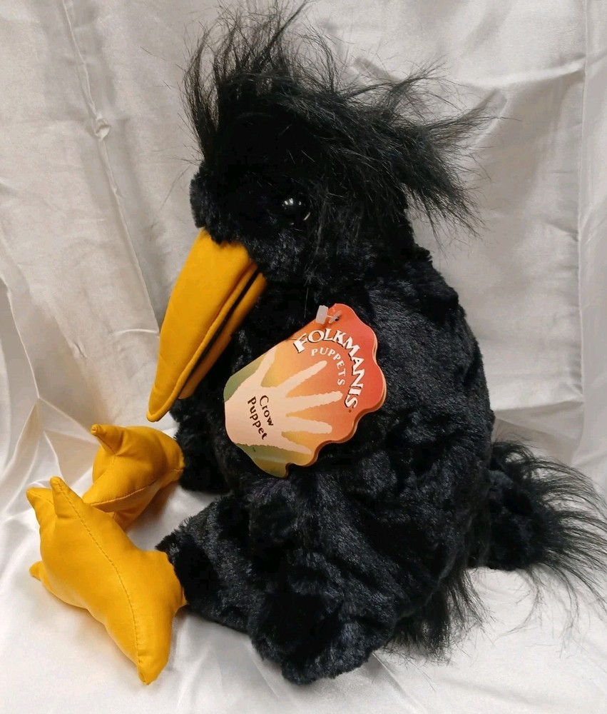 Folkmanis Crow Puppet New