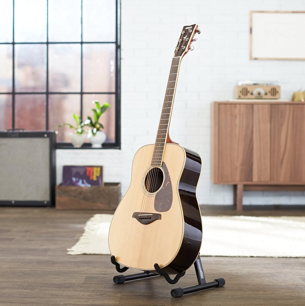Adjustable A-Frame Guitar Stand – Lightweight, Portable with Soft Foam Arms