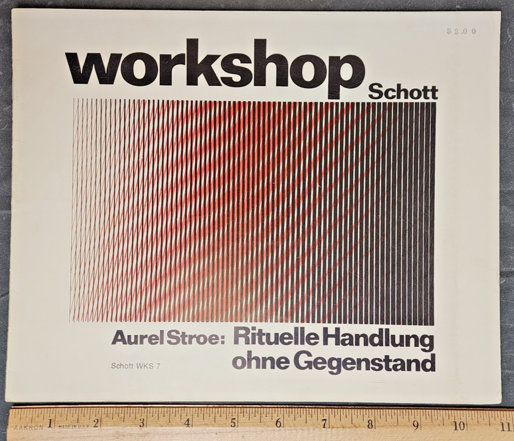 Aurel Stroe: Ritual Action Without Subject Choreographic Scene Workshop 7
