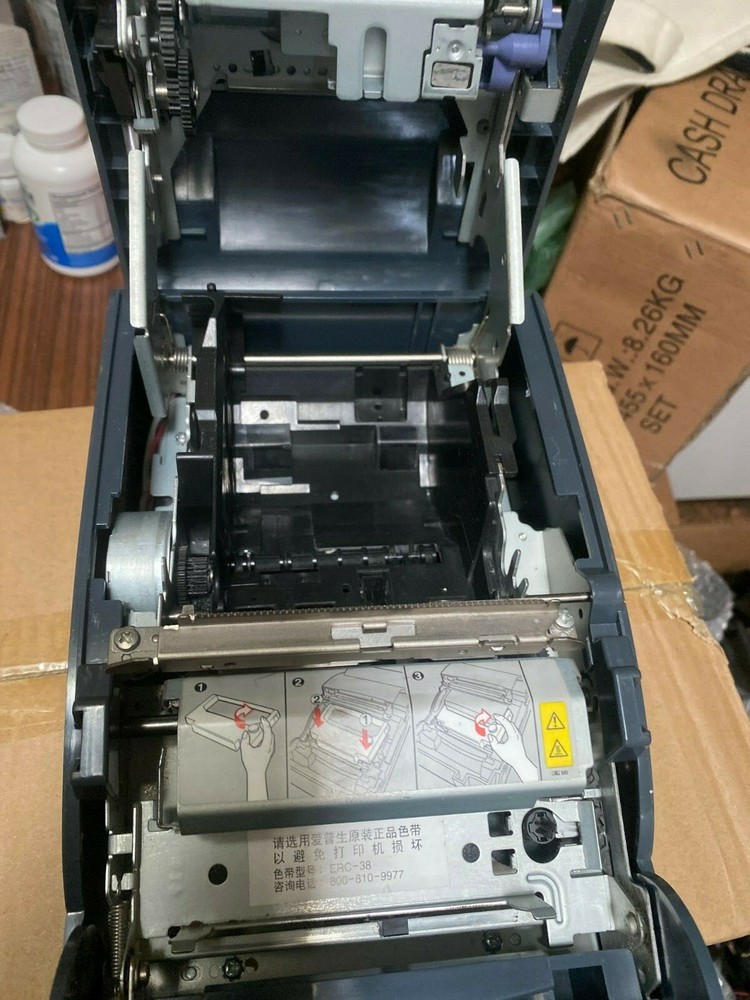 EPSON TM-U220B Ethernet KITCHEN RECEIPT POS PRINTER POWER SUPPLY Auto-Cut