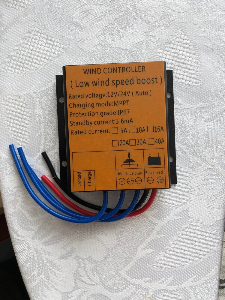 800W 12V 24V MPPT Wind Generator Charge Controller Battery Boost Regulator US