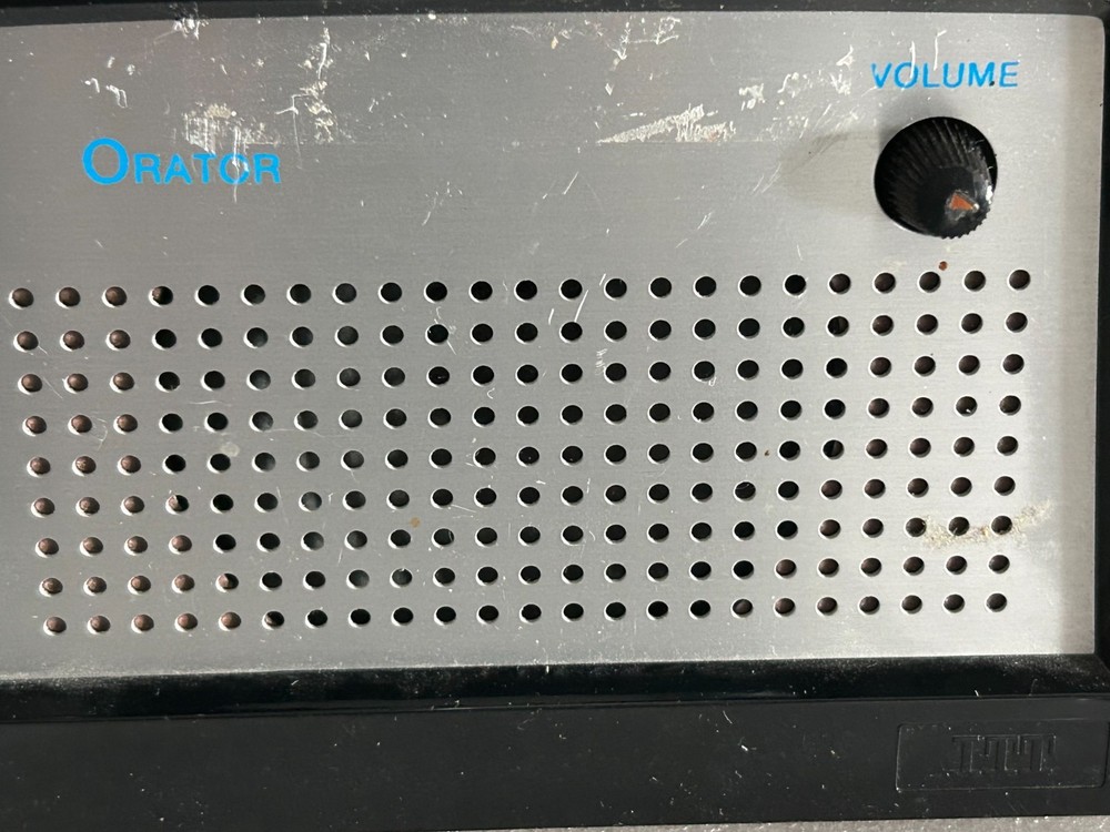 ITT ORATOR Phone-Intercom Amplified Speaker Box 010700-00A BLACK USED