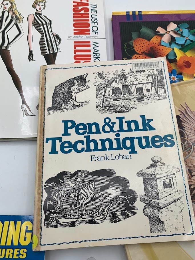 Various Drawing/Paper Sculpting Craft Books