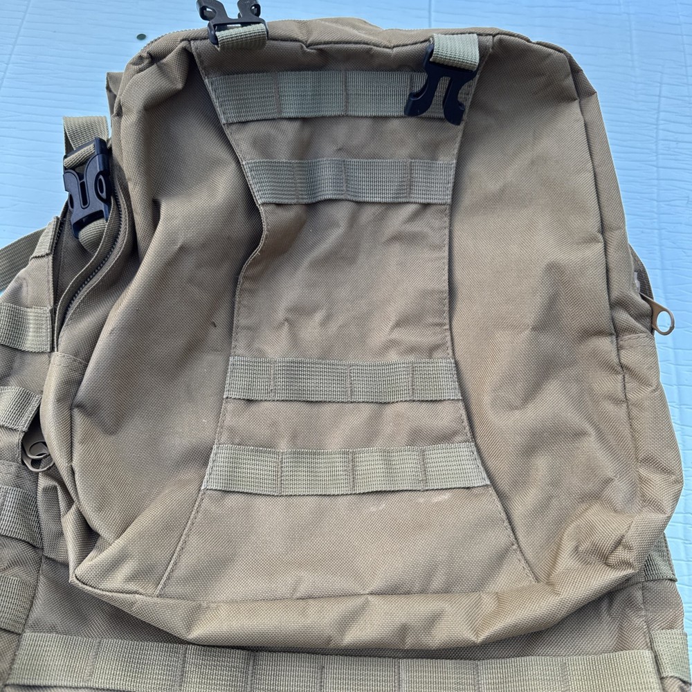 Tactical Rucksack Backpack Large Volume Coyote Brown