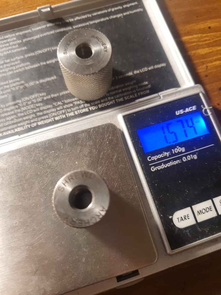 Shrewd Archery Stabilizer Weights