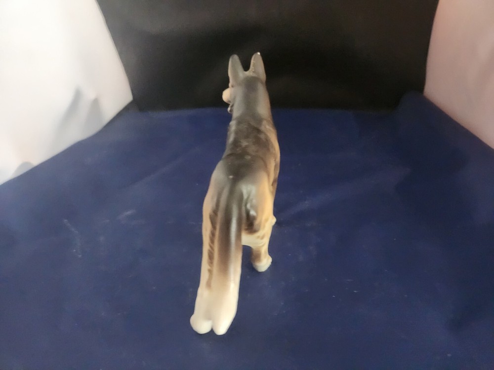 Vintage German Shepherd Figurine