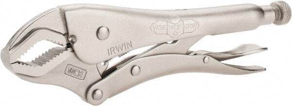 Irwin Vise-Grip 4935576 10CR Curved Jaw Locking Pliers, 10" Overall Length