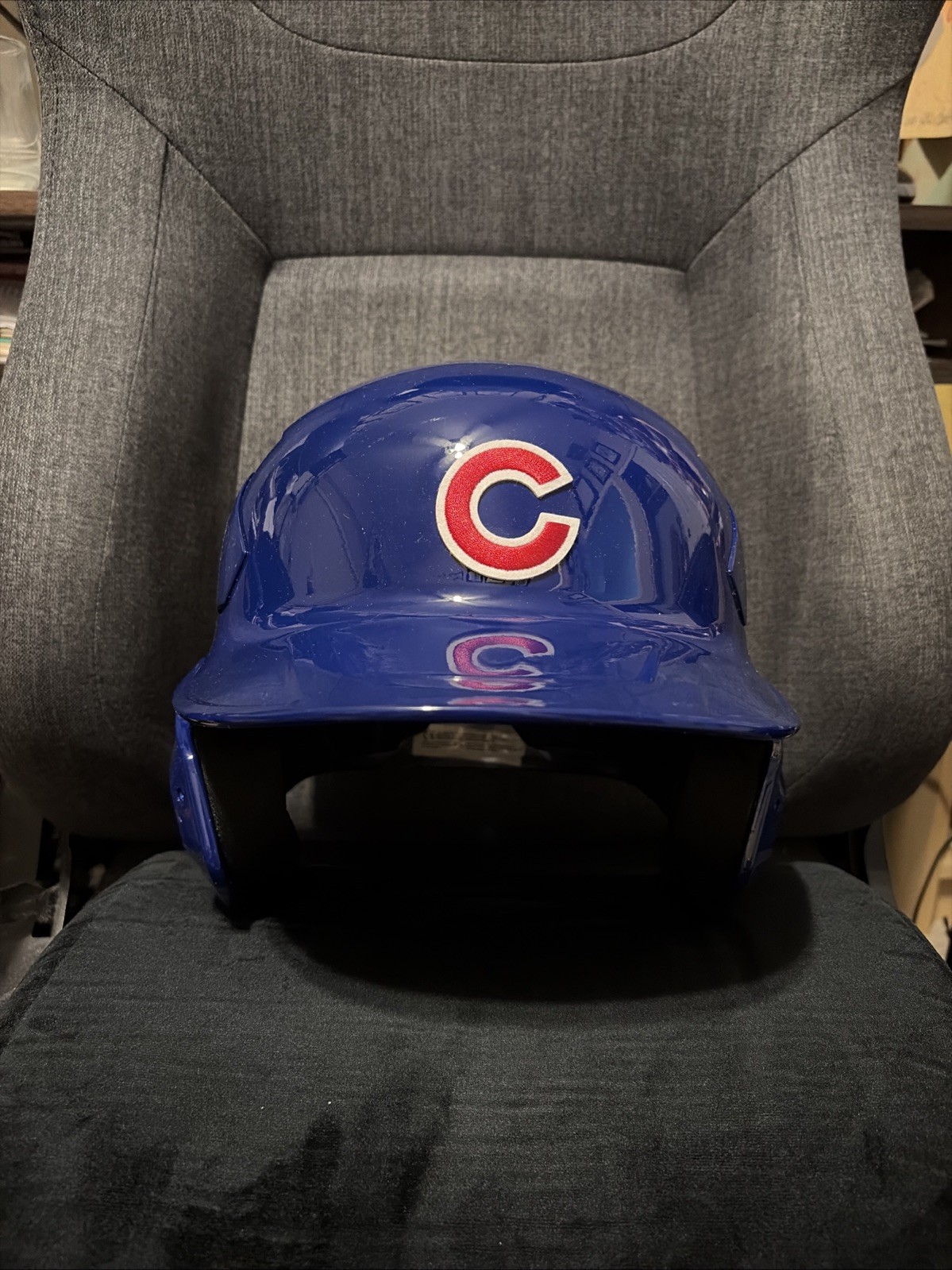 Rare Chicago Cubs New Batting Helmet XL LG Mach Carbon Impax 2022-23