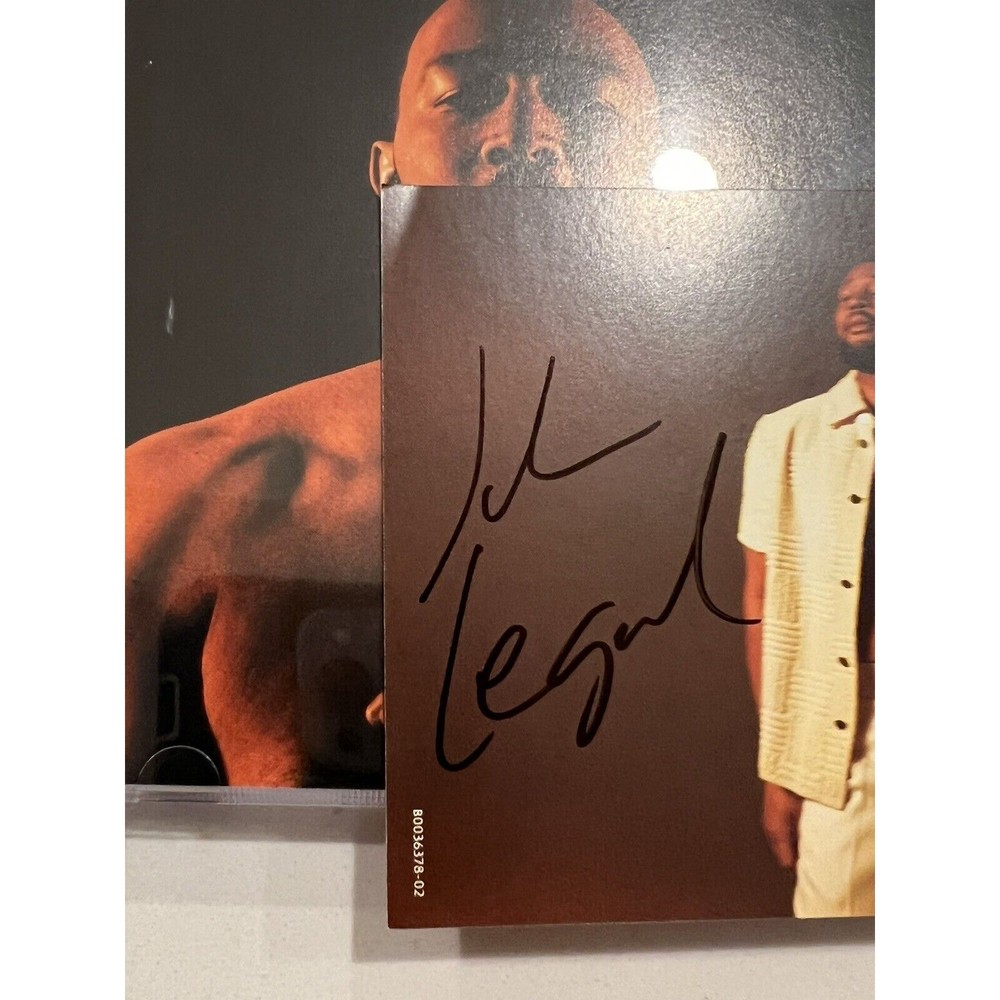John Legend signed autograph “Legend” Art card & CD