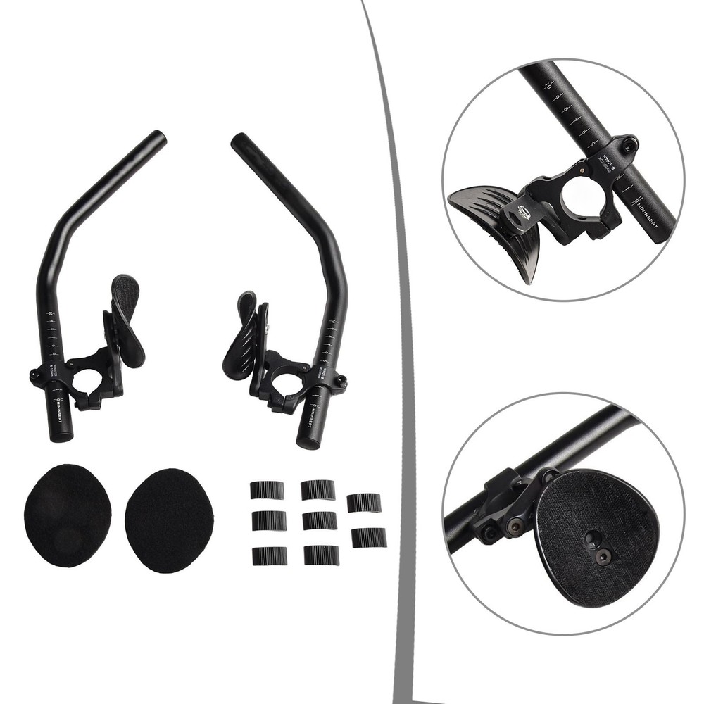 Adjustable Split Aerobars for Improved Performance Lightweight and Comfortable