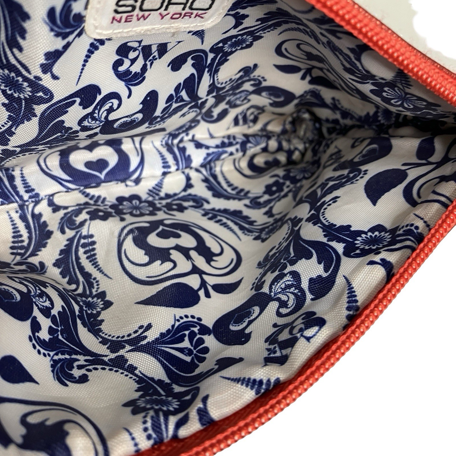 SOHO London New York Disney Snow White Wristlet Makeup Bag All Over Print