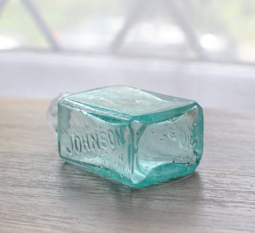 Small Old Vintage Bottles " JOHN SON "