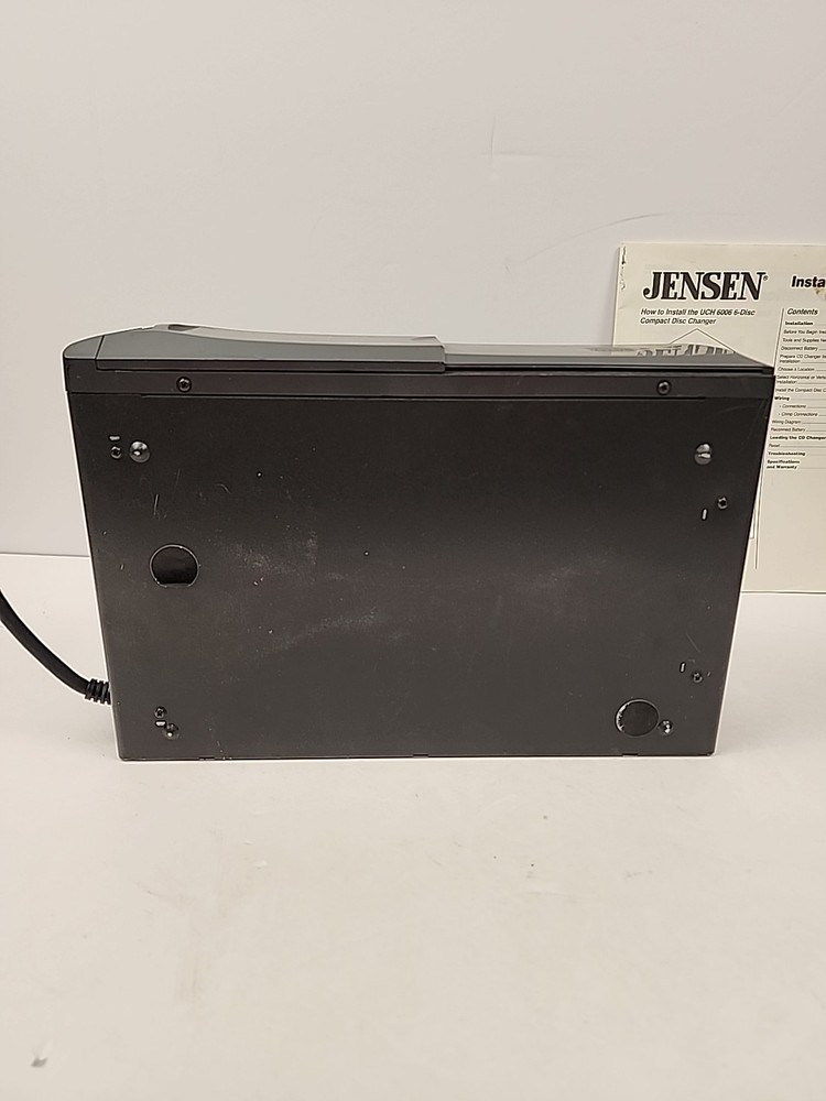 Jensen CD changer, UCH6006, modulator, wireless controller RF60U, NOT TESTED